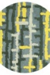 tappeto-rotondo-rain-yellow