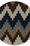 tappeto-rotondo-zig-zag-chocolate