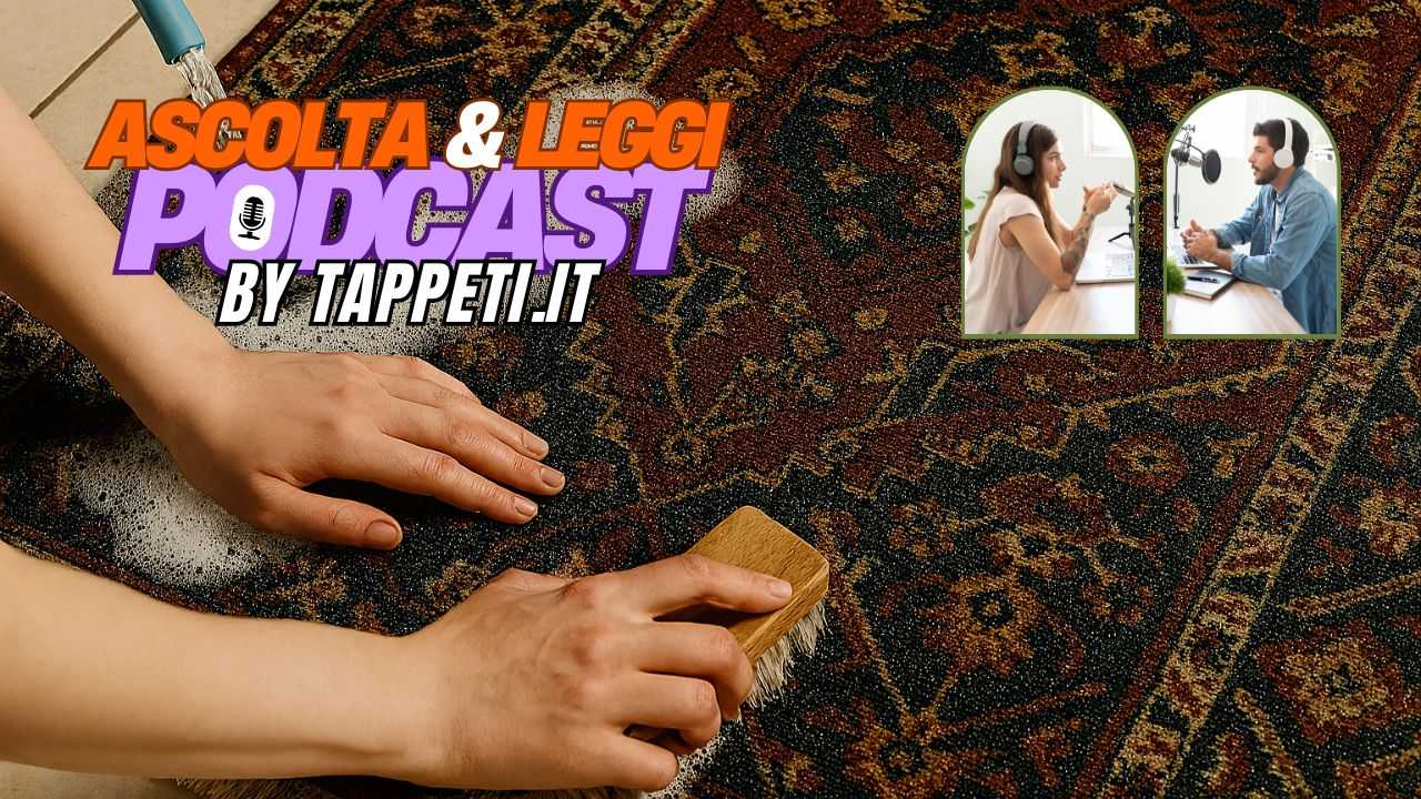 🎙 Come lavare un tappeto persiano in casa: guida pratica e consigli esperti di TAPPETI.it