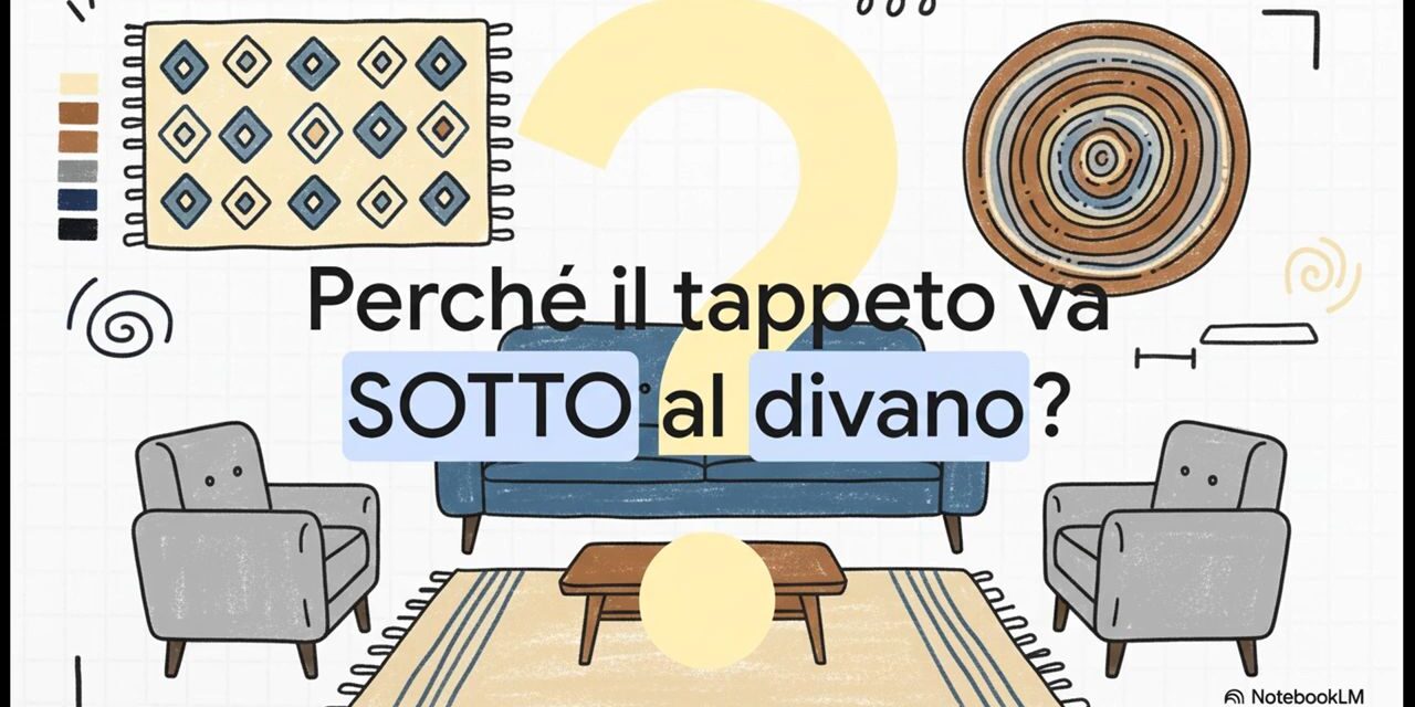 Come scegliere il tappeto per il salotto perfetto