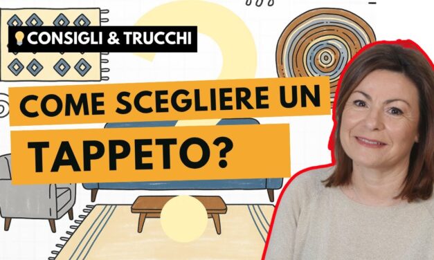 Come scegliere il tappeto per il salotto perfetto