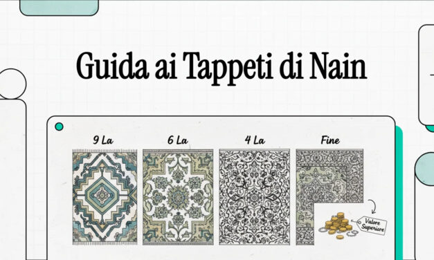 Differenza tra tappeti persiani Nain 6La e Nain9la