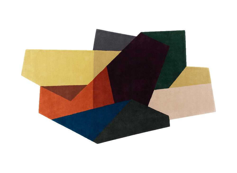 tappeto GAN modello Loko Color di Daria Zinovatnaya