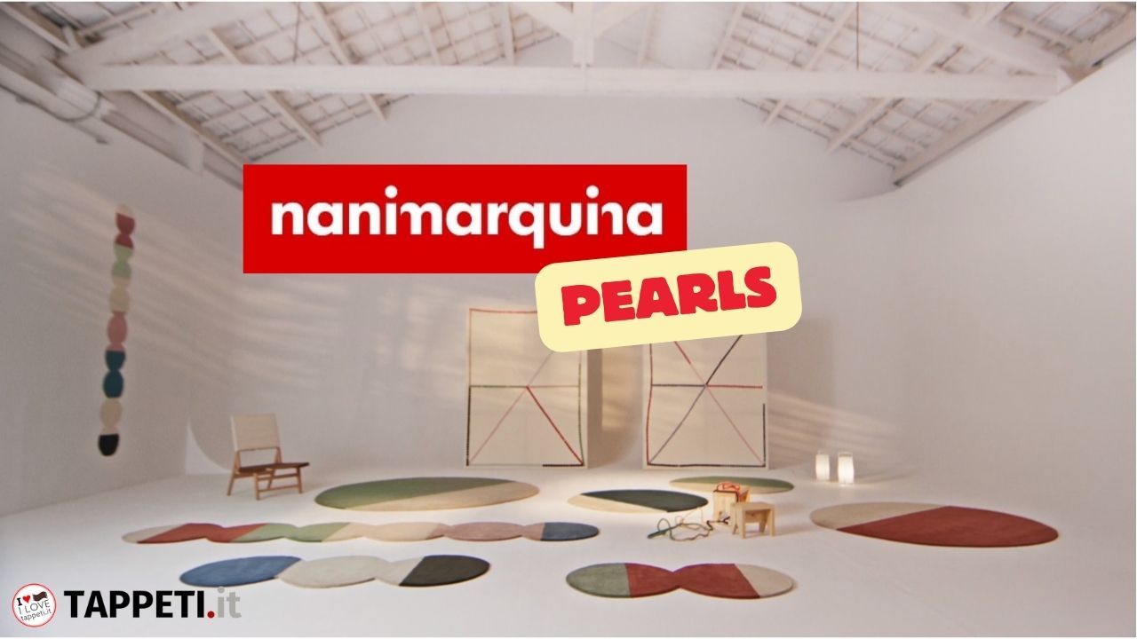 Pearls: la Nuova Collezione di Tappeti 2024 di Sabine Finkenauer per Nanimarquina